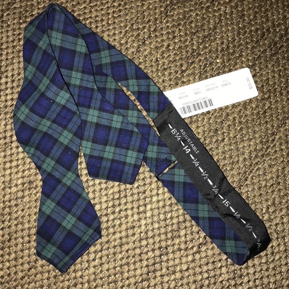 NWT J.crew adjustable bow bow tie